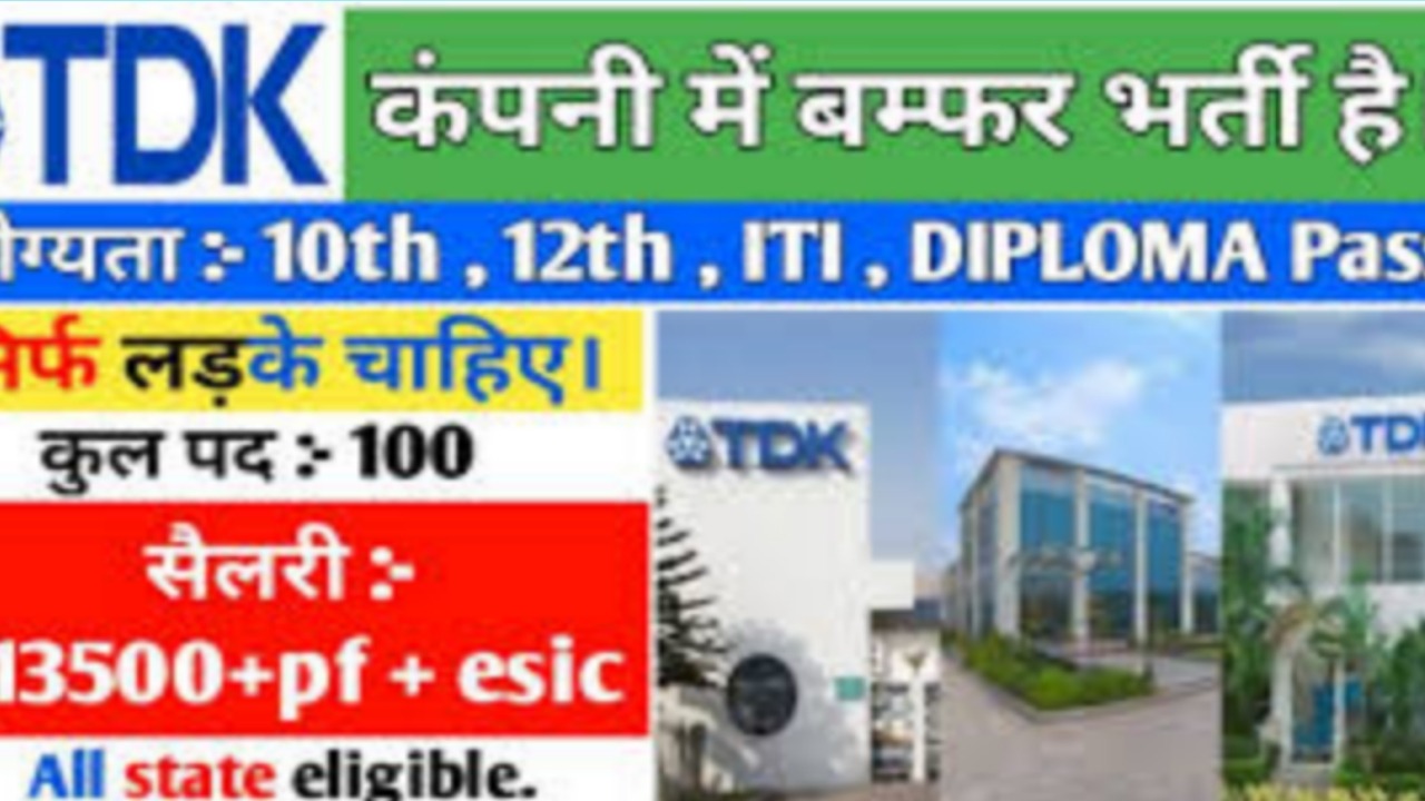 TDK INDIA Company Bawal Haryana