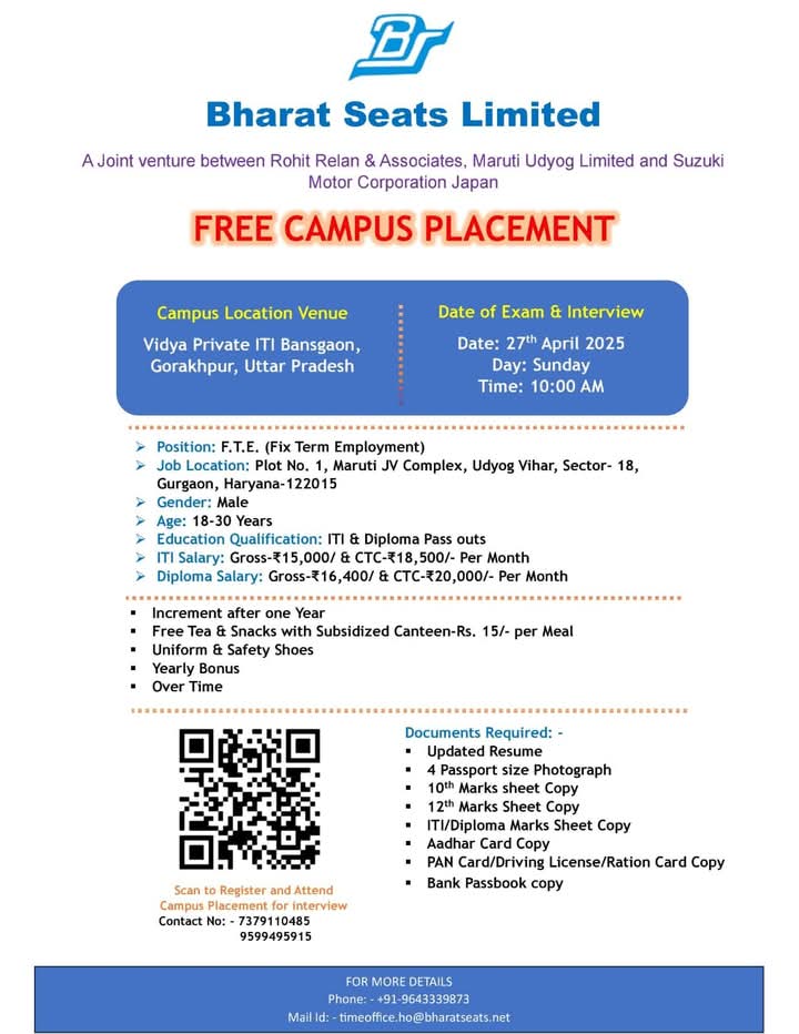 Bharat Seats Ltd Company Gurgaon